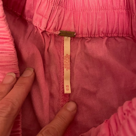 EUC Free People Get Free Poplin Pull-On Shorts - Picture 7 of 9